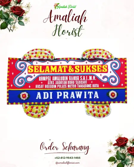 Papan Bunga Ucapan Selamat The Gala Alam Sutera